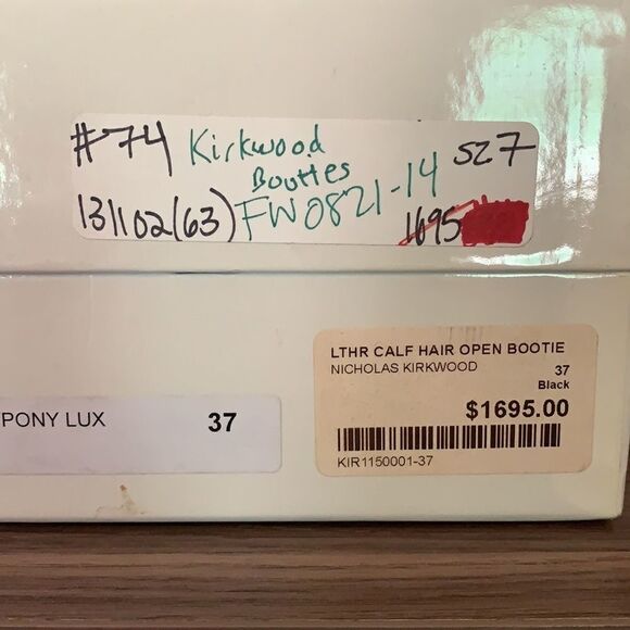 Nicholas Kirkwood x Rodarte platform booties shoes - Picture 13 of 16